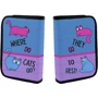 Пенал твердий 1Вересня одинарний із двома клапанами HP-04 Pink and Blue (533456)