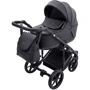 Коляска 2 в 1 Adamex Locco Eco SA-2 черный (681026): Тип коляски Универсальная коляска (2-в-1)
