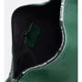 Женская сумка-седло Borsa Leather зеленая (K18569gr-green): Фактура Зернистая, Матовая