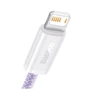 Кабель Baseus USB Cable to Lightning Dynamic Series Fast Charging 2.4A 1m Purple (CALD000405): Тип USB Cable - Lightning