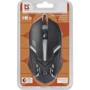 Мышь Defender Hit MB-550 Black (52550): Эргономика симметричная для левшей