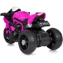 Дитячий електромотоцикл 3 колісний Bambi Racer Kawasaki 45W рожевий (M 5023EL-8): Матеріал корпусу пластик