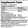 Tesla Nutrition Omega 3 120 soft gel / 120 servings: Пол Унисекс