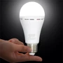 Светодиодный светильник-лампа на аккумуляторе Е27 LED NOAS АС7W DC3W 6400K: Тип цоколя E27