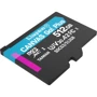 Карта памяти Kingston 512GB microSDXC class 10 UHS-I/U3 Canvas Go Plus (SDCG3/512GBSP): Класс карты U3