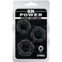 Набор эрекционных колец Chisa GK Power Beaded Cock Rings Black