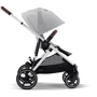 Прогулочная коляска Cybex Gazelle S SLV Lava Grey (522002705): Материал колес резина