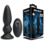 Анальный стимулятор с вибрацией и пультом ДУ - MR PLAY Super Power, BI-040086W-MR