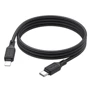 Кабель Hoco Cable USB-C to Lightning X90 3A 20W 1m Black фото 3