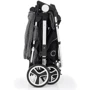 Прогулочная коляска для двойни Babystyle Oyster Twin Mercury: Ширина шасси 76