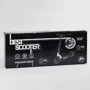 Самокат двоколісний Best Scooter PU колеса, 2 амортизатори, дискове гальмо Black/White (100077) фото 10