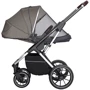 Универсальная коляска 2 в 1 Carrello Aurora (Silver Grey): Ширина шасси 56 см