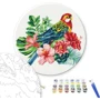 Картина по номерам Brushme Попугай ø30 см (RC00058M): Производитель Brushme
