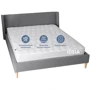 Наматрацник IDEIA Nordic Lux з бортом по периметру 120х200х35 см (8000035199): Кріплення наматрасник-чехол
