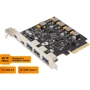 Frime ASM3142+VL820 (ECF-PCIEtoUSB012): Інтерфейс підключення PCI-E