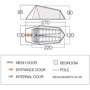 Палатка Vango Soul 100 Treetops (926352)