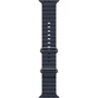 Apple 49mm Navy Ocean Band - Natural Titanium Finish (MXTH3ZM/A)