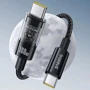Кабель Baseus Cable USB-C to USB-C Gem Fast-Charging Data 100W 1m Black (P10373000111-00): Тип USB-C - USB-C