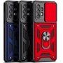 Чохол для телефона Mobile Case Camshield Serge Ring Red для Samsung A235 Galaxy A23 4G: Матеріал TPU (Термополиуретан) і полікарбонат