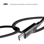 Зарядний пристрій ArmorStandart Car Charger USB+USB-C AR-C43 з USB-C Cable Grey (ARM82463): Особливості Швидка зарядка, Power Delivery (PD), USB-C