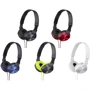 Наушники Sony MDR-ZX310 Blue: Тип конструкции накладные