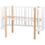 Детская кроватка Babyroom Луна 120x60 см белый - светлый (натуральный) (625643)
