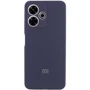 Чехол для телефонов Lakshmi Premium Silicone Case with Logo Full Camera Midnight Blue for Xiaomi Redmi 13 4G / Poco M6 4G