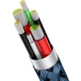 Кабель Baseus USB Cable to USB-C Legend Elbow 66W 2m Blue (CACS000503) фото 5