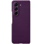 Чехол для телефонов Epik Leather Case Purple for Samsung F946 Galaxy Fold 5: Материал искусственная кожа и TPU (термополиуретан)