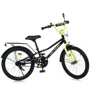 Детский велосипед PROF1 20" PRIME SKD75 черно-салатовый (MB 20015-1)