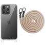 Чехол для iPhone Epic TPU Transparent with Straps Clay for iPhone 13 Pro