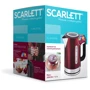 Електрочайник Scarlett SC-EK21S78: Колір бордовий