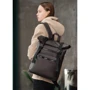 Женский рюкзак Sambag RollTop Zard темно-коричневый (24238901)