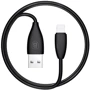 Кабель Baseus USB Cable to Lightning Small Pretty Waist 1.2m Black (CALMY-01) фото 7