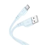 Кабель Hoco USB Cable to USB-C X97 Crystal 2.4A 20W 1m Light Blue