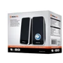 Акустическая система REAL-EL S-80, USB, Black фото 5