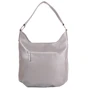 Женская сумка-мешок Laskara серая (LK-DD221-grey-black): Стиль Повседневный (Casual)