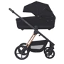 Коляска 2 в 1 Espiro Miloo 110 Diamond Black (5905683800327): Возможность установки люльки есть