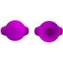 Вакуумные стимуляторы для сосков с вибрацией LYBAILE Pretty Love Vibrating Nipple Suckers Purple