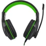Наушники Gemix N20 Black/Green: Тип конструкции полноразмерные