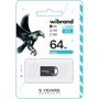 USB-флешка Wibrand 64Gb Hawk USB 2.0 Black (WI2.0/HA64M1B): Стандарт USB USB 2.0