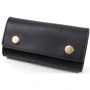 Мужская ключница DNK Leather черная (DNK-Keys-Scol-J): Материал Натуральная кожа