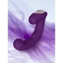 Вакуумный стимулятор с вибрацией 2в1 Сатисфакер Amante, 17.8x4 см (фиолетовый)