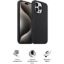 Чехол для iPhone ArmorStandart ICON2 Case Black for iPhone 15 Pro Max (ARM70528): Материалы Силикон