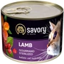 Влажный корм Savory для стерилизованных котов с ягненком 200 г (30723)