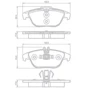Тормозные колодки Bosch 0 986 495 105 фото 1