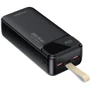 Внешний аккумулятор Choetech Power Bank 30000mAh PD QC3.0 22.5W Black (B730-ACBK)