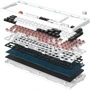 Клавиатура GamePro MK170W (Red) с Hot-Swap RGB White: Тип клавиатуры игровая
