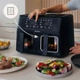 Фритюрница Zeegma Dual 9л Black