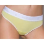 Спортивные трусики-стринги Passion PS007 PANTIES yellow, size S